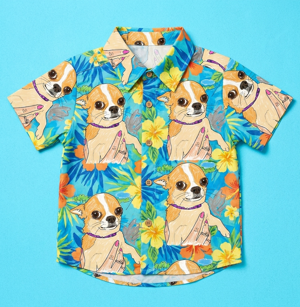Custom Pet Hawaiian Shirt