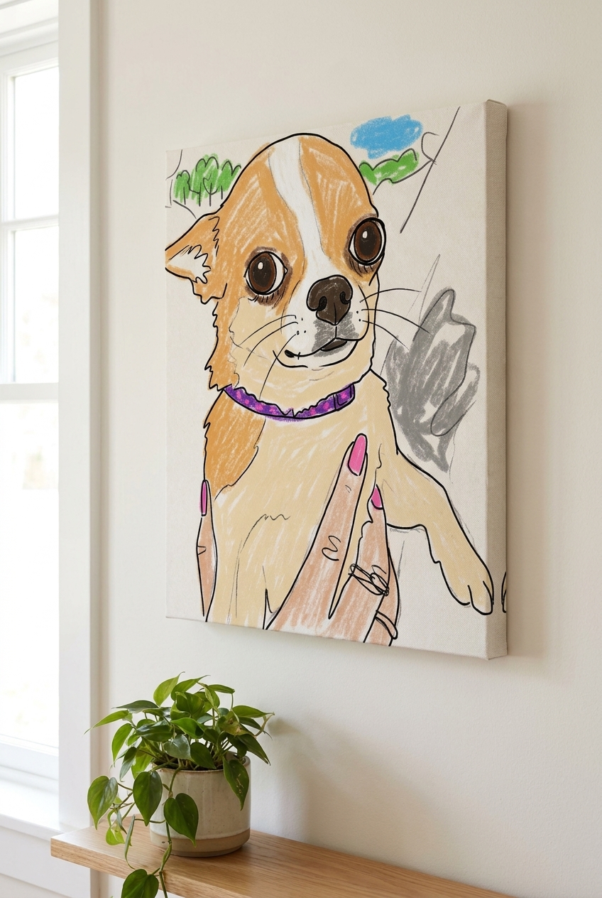 Custom Portrait Canvas