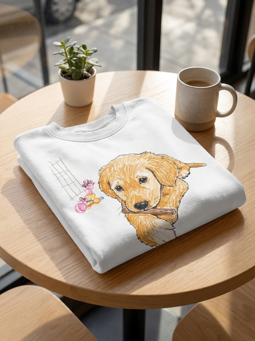 Custom Portrait Sweatshirt